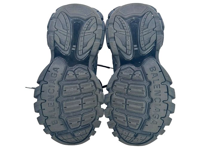 Balenciaga Track Sneaker aus schwarzem Nylon - Ansicht 12
