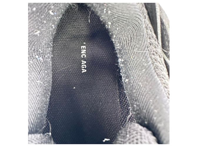 Balenciaga Track Sneaker aus schwarzem Nylon - Ansicht 18