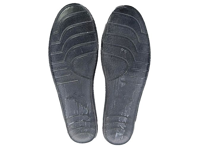 Balenciaga Track Sneaker aus schwarzem Nylon - Ansicht 22