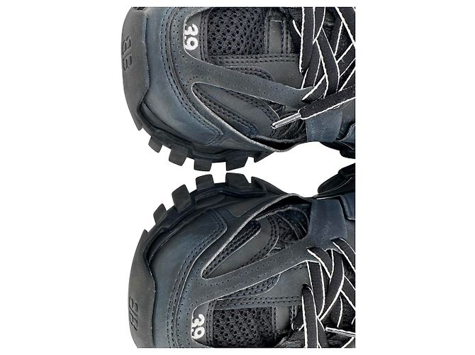 Balenciaga Track Sneaker aus schwarzem Nylon - Ansicht 6