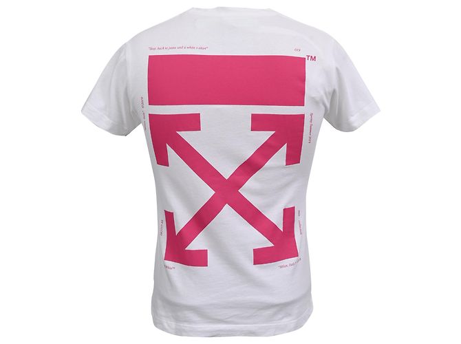 Off White Camiseta Off-White x The Simpsons "Chill, Man!" en algodón blanco - vista 3