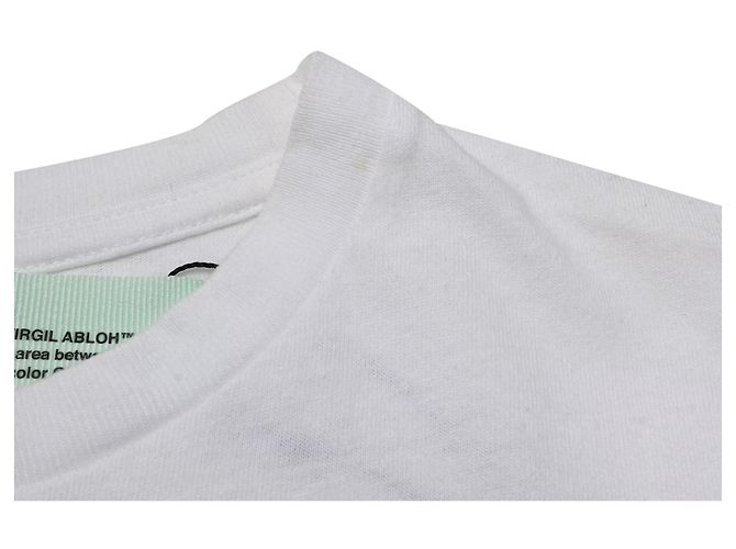 Off White Camiseta Off-White x The Simpsons "Chill, Man!" en algodón blanco - vista 9