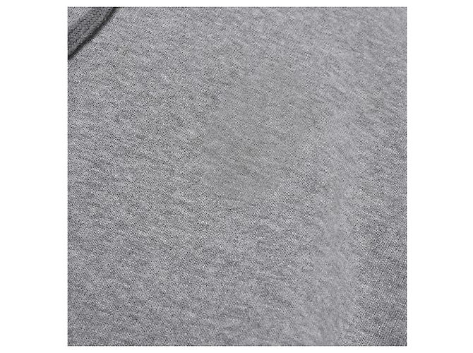 Sweatshirt com capuz Prada em algodão cinzento Cinza - vista 9