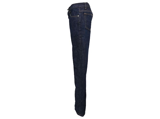 Apc Jeans A.P.C. Raw Straight Leg in cotone Denim Blue - vista 2