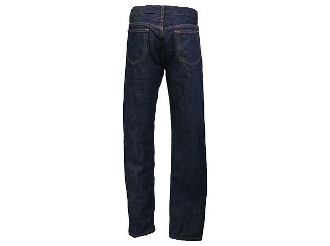 Apc Jeans A.P.C. Raw Straight Leg in cotone Denim Blue - vista 3