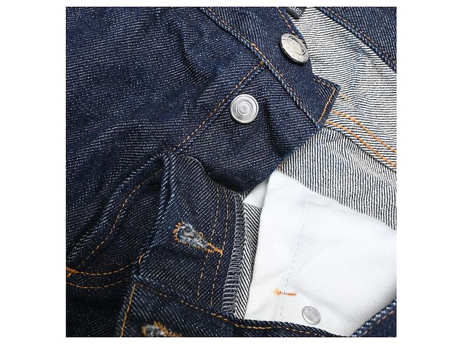 Apc Jeans A.P.C. Raw Straight Leg in cotone Denim Blue - vista 8