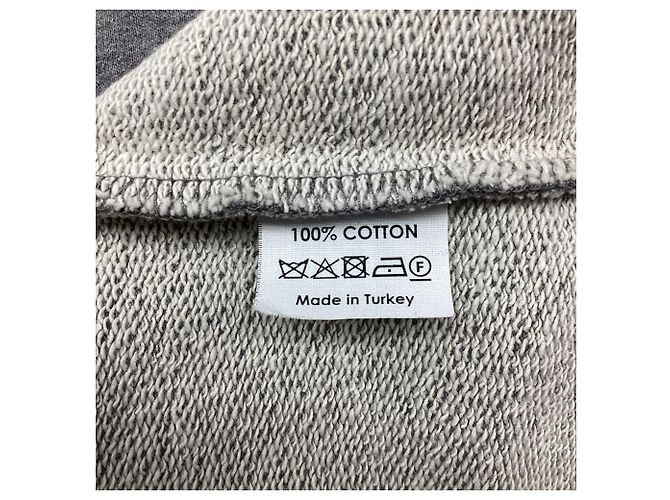 Sudadera Dries Van Noten de algodón gris con lentejuelas en forma de labios - vista 6