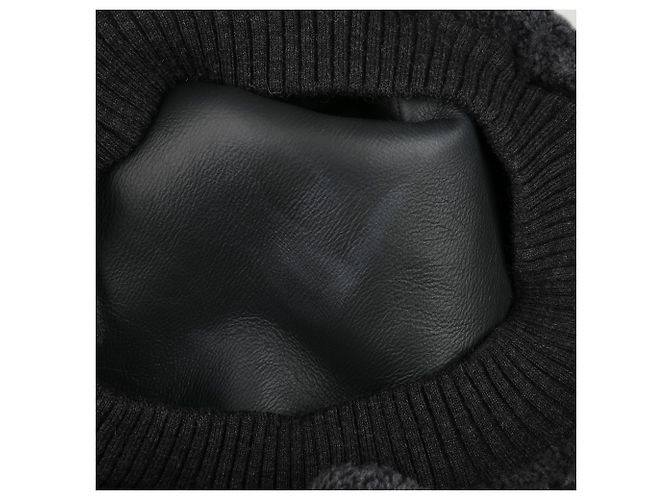 Louis Vuitton Graues Shearling Monogram Crewneck T-Shirt in Größe Xxl - Ansicht 9
