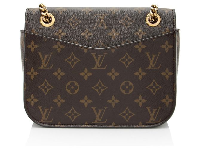 Borsa a tracolla Passy in tela Monogram Louis Vuitton Nero - vista 3