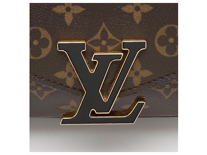 Borsa a tracolla Passy in tela Monogram Louis Vuitton Nero - vista 9