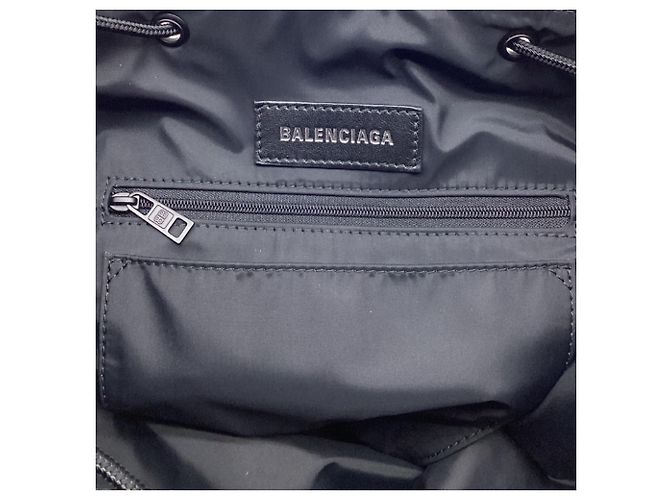 Balenciaga Small Army Tote Bag aus schwarzem Polyamid - Ansicht 11