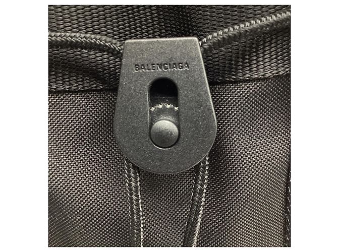 Balenciaga Small Army Tote Bag aus schwarzem Polyamid - Ansicht 15