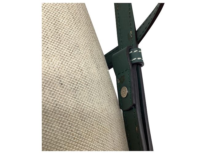 Gucci Small Logo-Print Tote Bag aus beigem Canvas - Ansicht 10