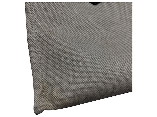 Gucci Small Logo-Print Tote Bag aus beigem Canvas - Ansicht 9