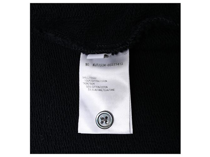 Felpa con cappuccio e zip Loopback Thom Browne in cotone blu navy - vista 9