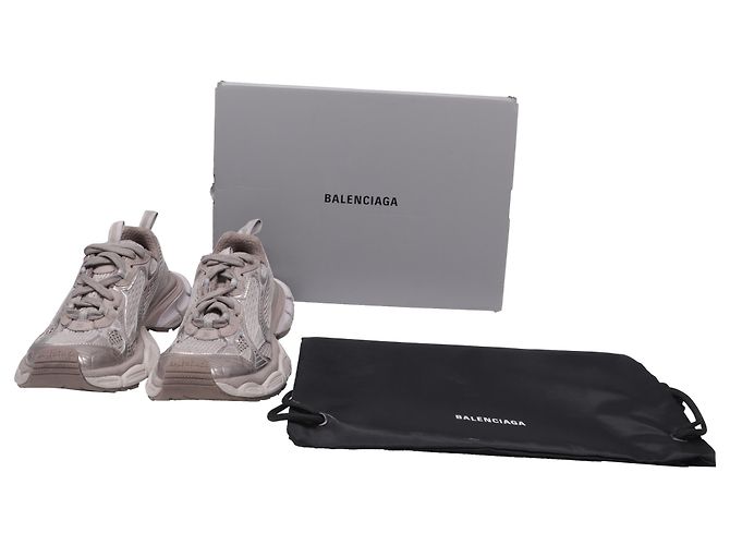 Everyday Balenciaga 3XL Sneaker aus beigem Polyester - Ansicht 6