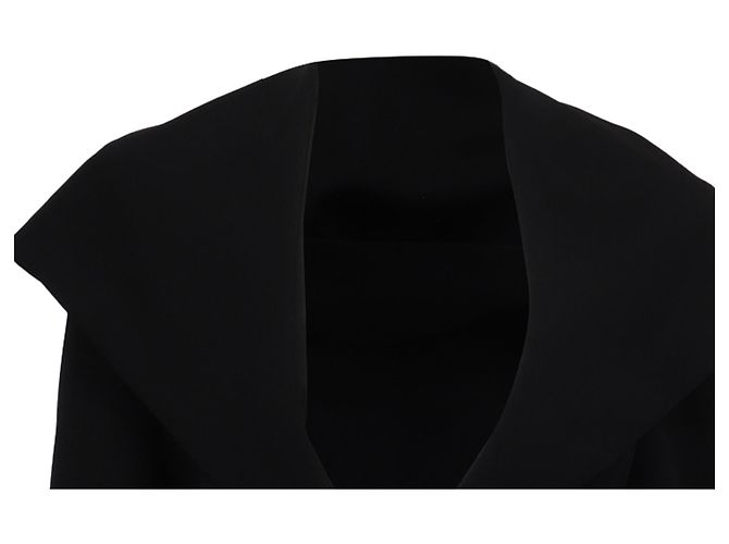 Giacca bolero con cappuccio Alaïa in viscosa nera Nero - vista 4