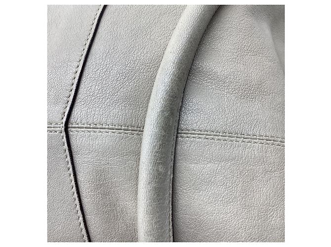 Borsa Hobo Gancini con tasca Salvatore Ferragamo in pelle beige - vista 12