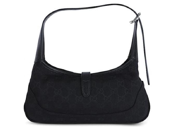 Gucci Borsa a spalla Jackie Slim Medium Nero - vista 7