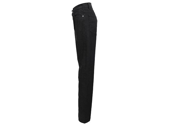 Apc Jeans Straight Leg A.P.C. in cotone nero - vista 2