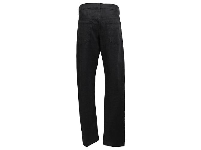 Apc Jeans Straight Leg A.P.C. in cotone nero - vista 3