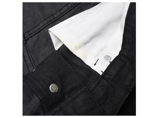 Apc Jeans Straight Leg A.P.C. in cotone nero - vista 9