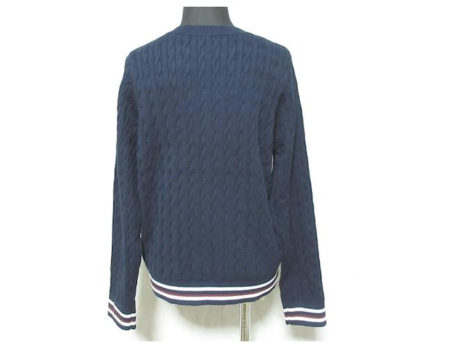 Autre Marque Apuweiser-riche Strickpullover Blau Marineblau - Ansicht 2