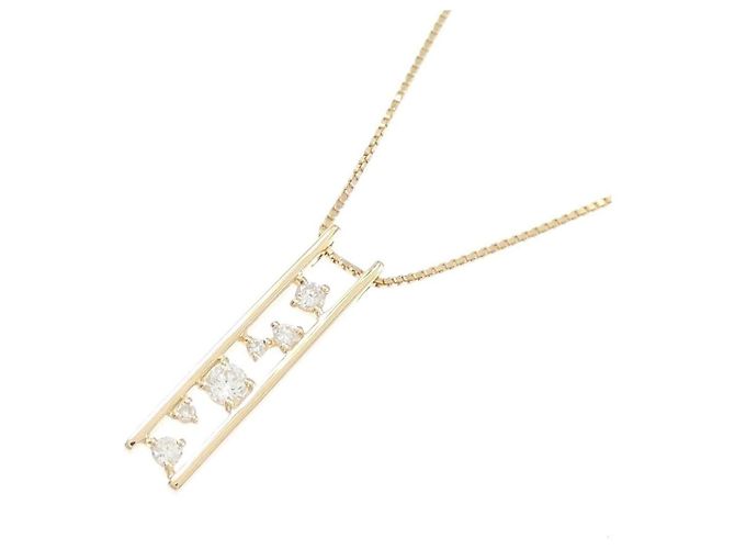 Autre Marque Collana di diamanti Au750 D'oro - vista 3