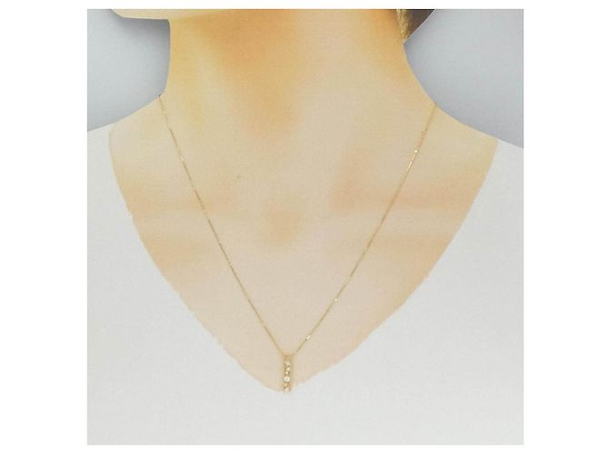 Autre Marque Collana di diamanti Au750 D'oro - vista 6