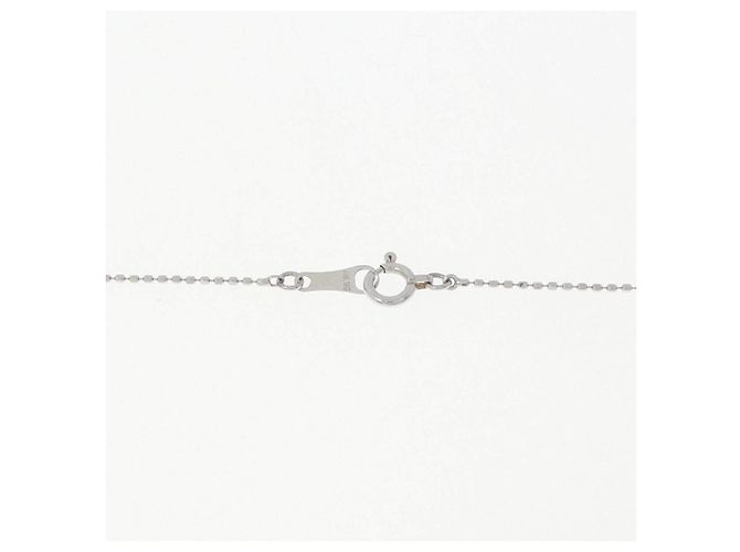 Autre Marque Colar de ouro branco Au750 e diamantes Prata - vista 5
