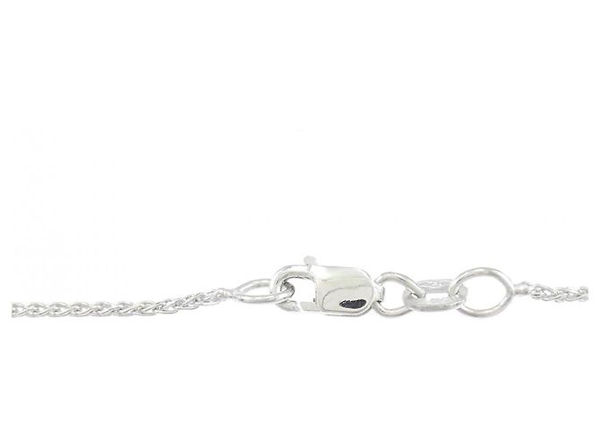 Autre Marque Collana in oro bianco 750 e diamanti Argento - vista 5