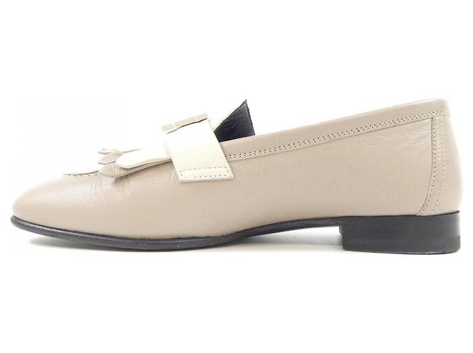 Hermès Scarpe Hermes ROYAL Chevre Beige - vista 2