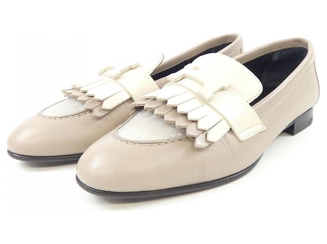 Hermès Scarpe Hermes ROYAL Chevre Beige - vista 3