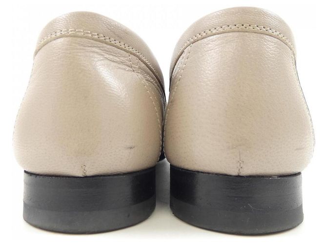 Hermès Scarpe Hermes ROYAL Chevre Beige - vista 5