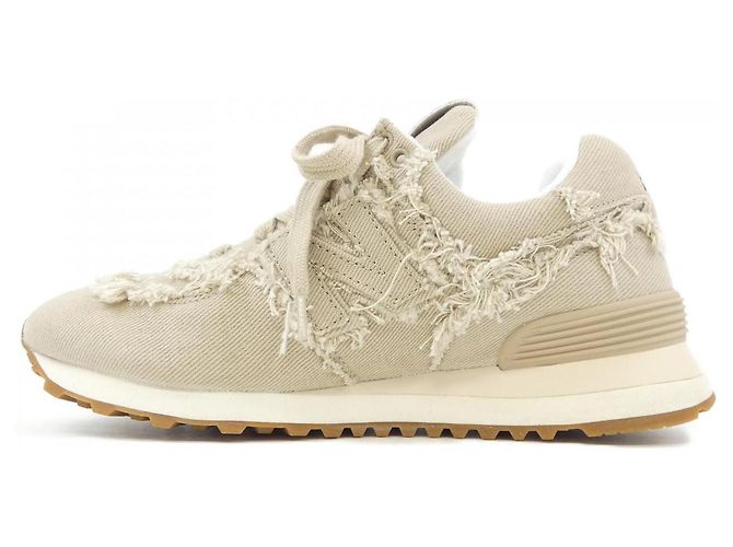 Sneakers Miu Miu New Balance 574 Beige - vista 2