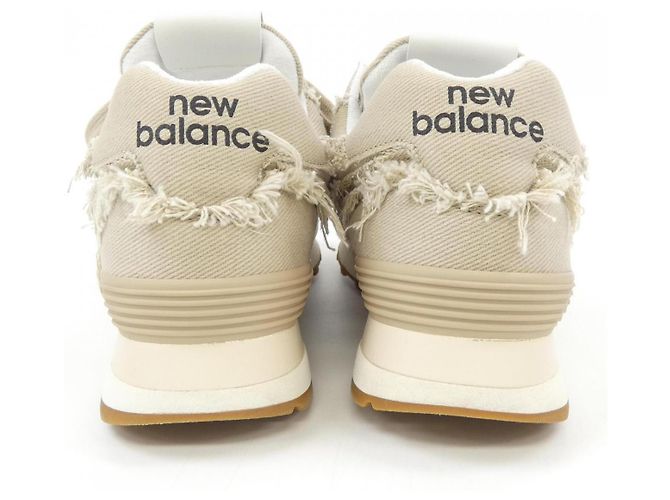 Sneakers Miu Miu New Balance 574 Beige - vista 5