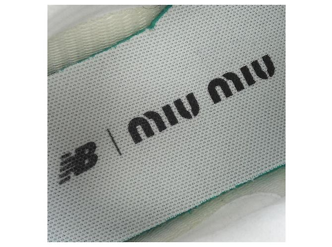 Sneakers Miu Miu New Balance 574 Beige - vista 6