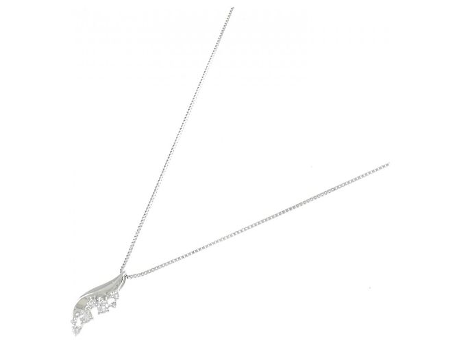 Autre Marque Collana in diamanti Pt900 Pt850 Argento - vista 2