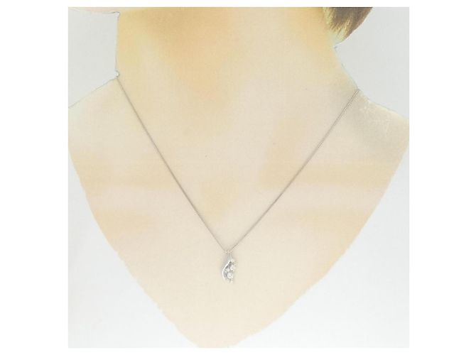 Autre Marque Collana in diamanti Pt900 Pt850 Argento - vista 6