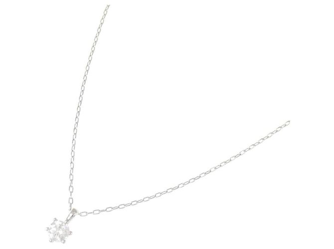 Autre Marque Collana di diamanti Pt900 Pt850 Argento - vista 2