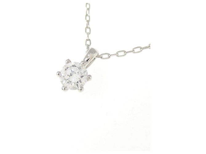 Autre Marque Collana di diamanti Pt900 Pt850 Argento - vista 3