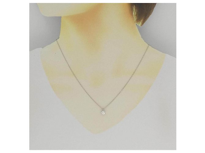 Autre Marque Collana di diamanti Pt900 Pt850 Argento - vista 6