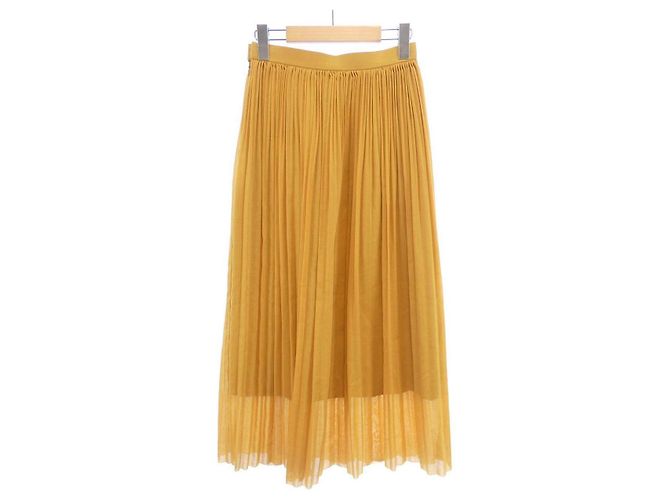 Autre Marque Falda SACRA Amarillo - vista 2