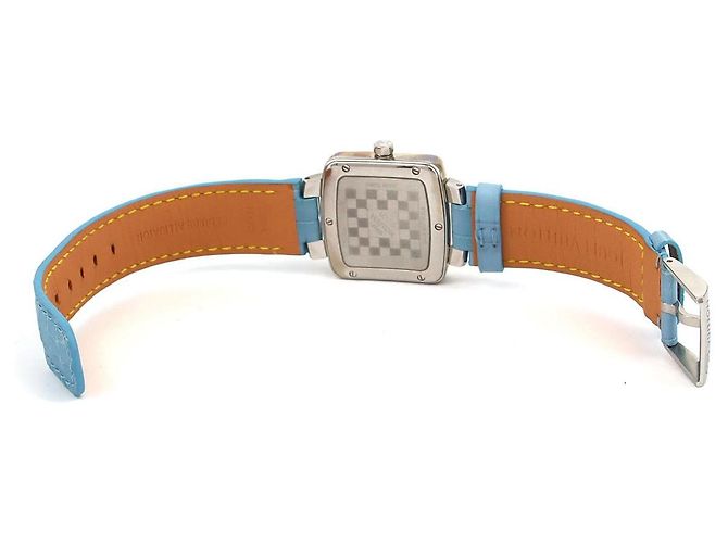 Louis Vuitton Speedy Stainless Steel Quartz Azul - vista 7
