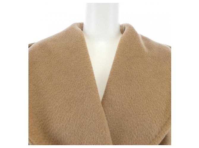 Max Mara RIALTO 100% Camel Coat Brown - view 5