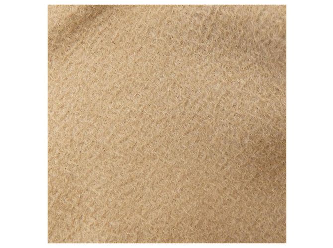 Max Mara RIALTO 100% Camel Coat Brown - view 8