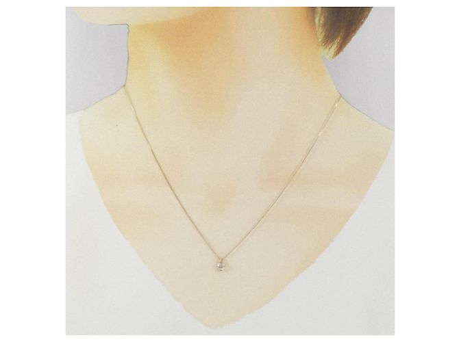 Autre Marque Collana di diamanti Au750 Rosa - vista 6