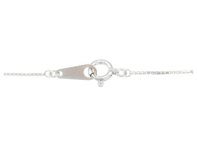 Autre Marque Collana Croce in Diamanti Au750 Argento - vista 5
