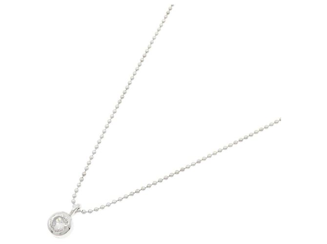 Autre Marque Collana in platino e diamanti Argento - vista 2
