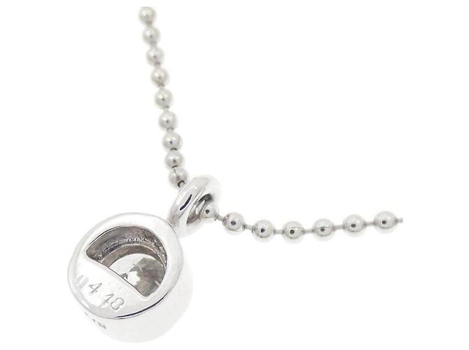 Autre Marque Collana in platino e diamanti Argento - vista 4